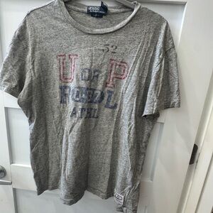 Ralph Lauren Gray Graphic Tee size M
